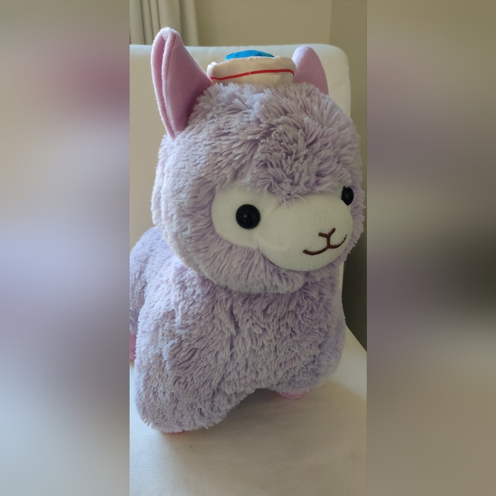 Plush Purple Llama Stuffed Animal